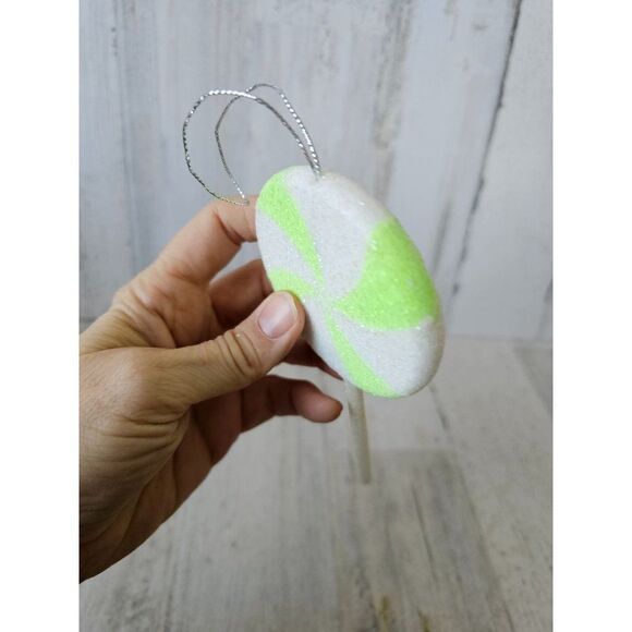 Vintage lollipop candy ornament set sucker lot Xmas tree - Picture 10 of 10